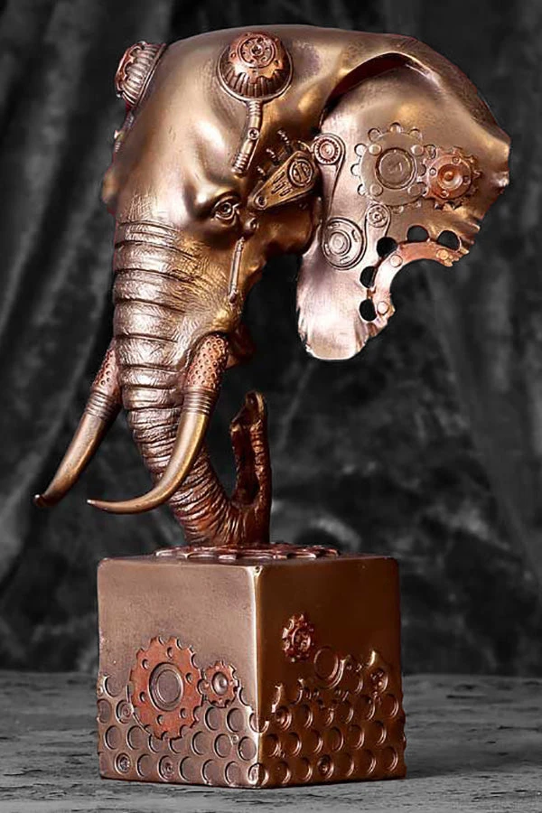 Nemesis Now Mechephant Steampunk Elephant Figurine Steampunk Homeware 5 Nemesis Now Mechephant Steampunk Elephant Figurine Steampunk Homeware