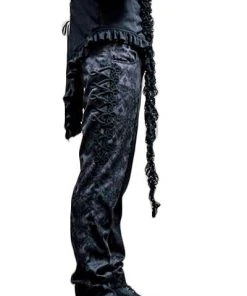 Punk Rave Cadogan High Waisted Trousers Mens Gothic Clothing