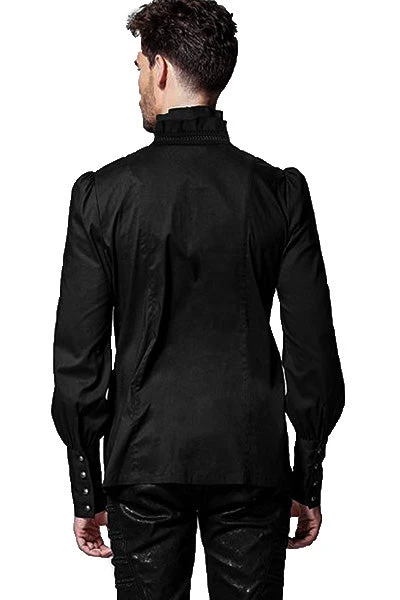 Punk Rave Mens Dante Frilled Gothic Fancy Shirt Y-597 7 Punk Rave Mens Dante Frilled Gothic Fancy Shirt Y-597