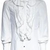 Punk Rave Mens White Dante Shirt White