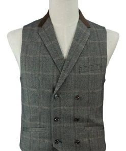 Kaymans Connell Brown Steampunk Waistcoat
