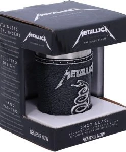 Nemesis Now Metallica The Black Album Shot Glass 13 Nemesis Now Metallica The Black Album Shot Glass
