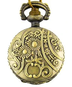 Pocketwatches Miniature Stars Design Steampunk Necklace Watch On Chain