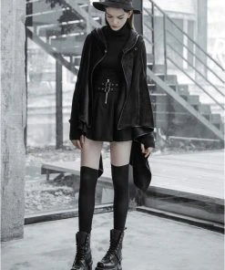 Nu Goth Punk Rave Mishka Jacket