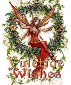 Eastgate Mistletoe Fairy Card Cards And Wrapping Paper