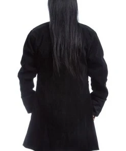 Innocent Clothing Mens Gothic Clothing Poizen Black Velvet Monarch Coat 8 Innocent Clothing Mens Gothic Clothing Poizen Black Velvet Monarch Coat