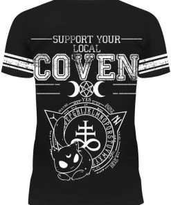 Innocent Clothing Moon Cats Varsity Tshirt All Ladies Clothing