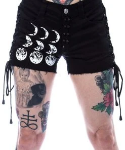 Innocent Clothing Poizen Heartless Moonchild Shorts All Ladies Clothing