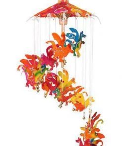 Something Different Multi Coloured Dragon Mobile