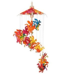 Something Different Multi Coloured Dragon Mobile
