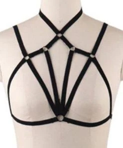 Gothic Accessories Multi Strap Gothic Body Harness