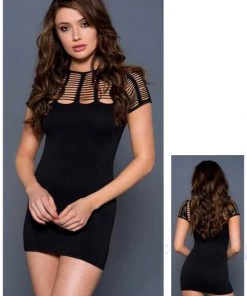 All Ladies Clothing Music Legs Opaque Mini Dress