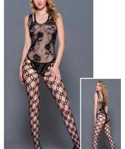 Music Legs Bodystocking 1823