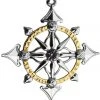 Mystic Kabbalah Archangel Compass Necklace Steampunk Jewellery