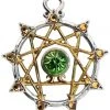 Mystic Kabbalah Enneagram Necklace All Jewellery