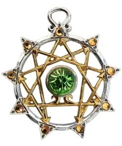 Mystic Kabbalah Enneagram Necklace All Jewellery