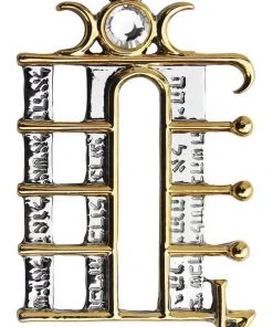 Mystic Kabbalah Luna Pentacle Necklace