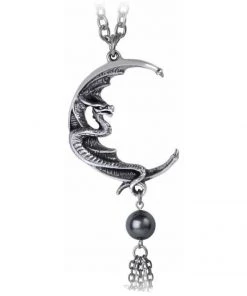 Alchemy Gothic Alchemy Naga Moon Pendant P865