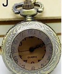Pocketwatches Steampunk Jewellery Necklace Steampunk Open Faced Pocket Watch PW-J
