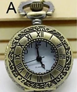 Pocketwatches Necklace Steampunk Pocket Watch Victorian PW-A