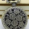 Pocketwatches Necklace Steampunk Pocket Watch With Mini Flowers Design PW-E Steampunk Jewellery