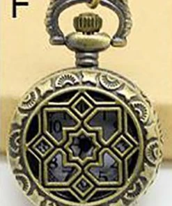 Pocketwatches Necklace Steampunk Snowflake Pocket Watch PW-F Steampunk Jewellery