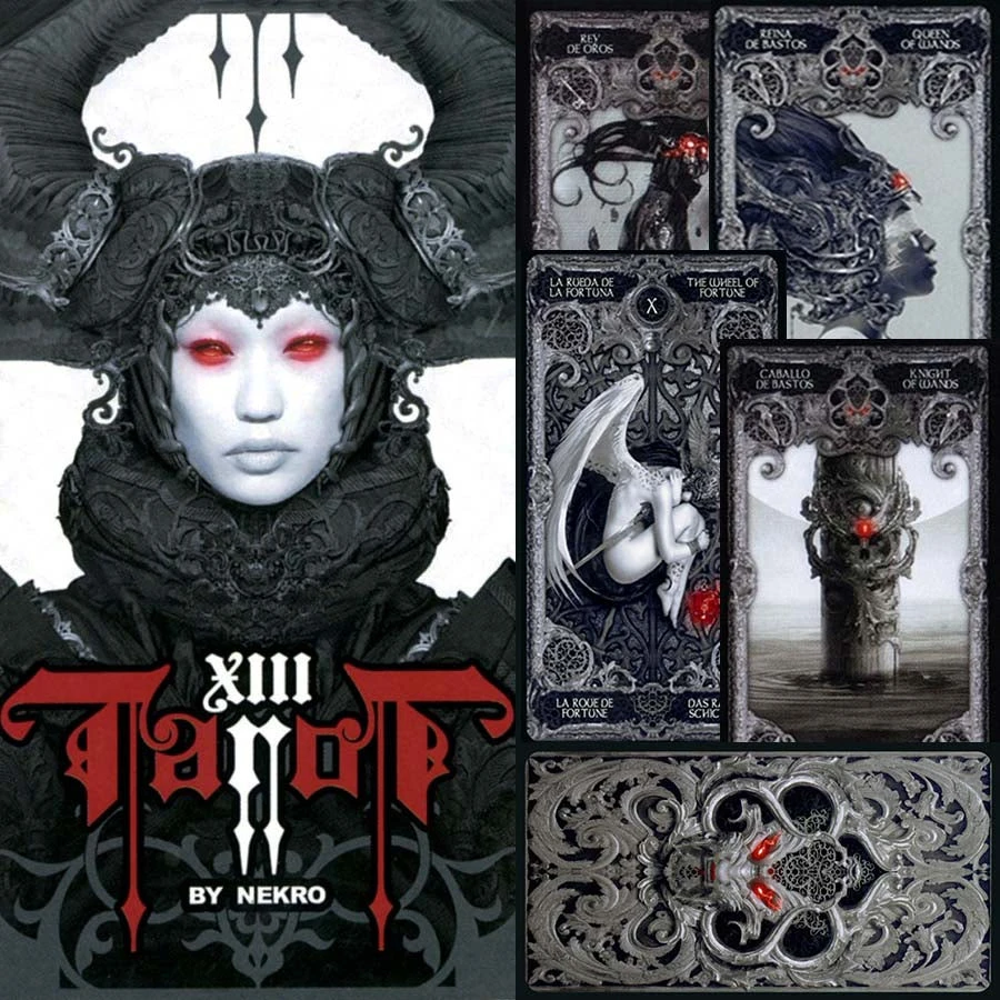 Nemesis Now All Homeware Nekro Tarot Cards 4 Nemesis Now All Homeware Nekro Tarot Cards