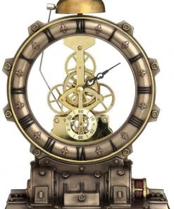 Nemesis Now Steampunk Time Machine Clock Steampunk Homeware