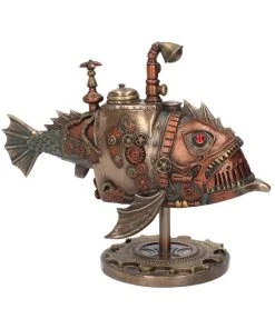 Nemesis Now Steampunk Sub Piranha Steampunk Homeware