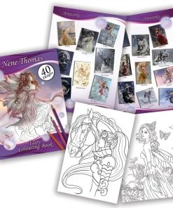 Nemesis Now Nene Thomas Fairy Colouring Book
