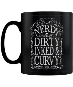 Grind Nerdy Dirty Inked And Curvy Mug Kitchen