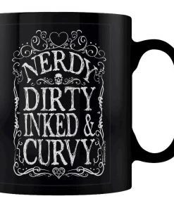 Grind Nerdy Dirty Inked And Curvy Mug Kitchen