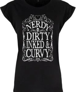 Grind Nerdy Dirty Inked And Curvy T-Shirt