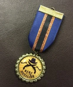 Dragophelion Designs Nerf Duellist Steampunk Medal