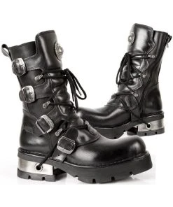 New Rock Boots Gothic Boots New Rock Mid Calf Boots M.373-S1