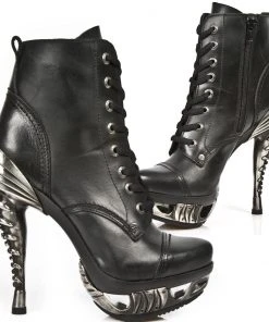 New Rock Boots New Rock Ladies Ankle Boots M.MAG016-S1 Gothic Boots 21 New Rock Boots New Rock Ladies Ankle Boots M.MAG016-S1 Gothic Boots