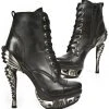 New Rock Boots New Rock Ladies Ankle Boots M.MAG016-S1 Gothic Boots