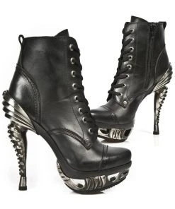New Rock Boots New Rock Ladies Ankle Boots M.MAG016-S1 Gothic Boots