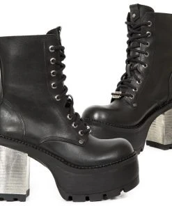 New Rock Boots Gothic Boots New Rock Crust Seventy Ladies Ankle Boots M.SEVE22-S1
