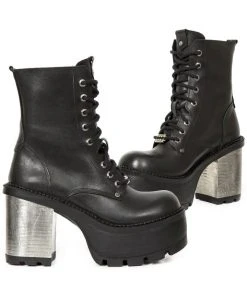New Rock Boots Gothic Boots New Rock Crust Seventy Ladies Ankle Boots M.SEVE22-S1