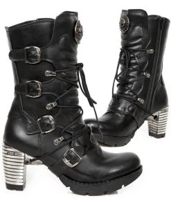 New Rock Boots New Rock Vegan Trail Boots M.TR003-VS1 Gothic Boots