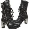 New Rock Boots Gothic Boots New Rock Trail Boots With Cross And Bats M.TR090-S1