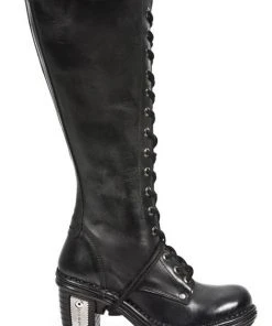 New Rock Boots New Rock Black Steel Neotrail Boots M.NEOTR013-S1 Gothic Boots