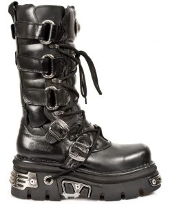 New Rock Boots Velcro 474