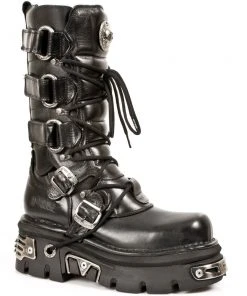 New Rock Boots Velcro 474