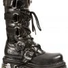 New Rock Boots Velcro 474
