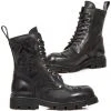 New Rock Boots Gothic Boots New Rock Embroidered Fleur De Lys Boots M.NEWMILI118-S1