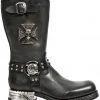 New Rock Boots New Rock Iron Cross Motorock Boots M.MR030-S1 All Footwear 2 New Rock Boots New Rock Iron Cross Motorock Boots M.MR030-S1 All Footwear
