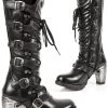 New Rock Boots Gothic Boots New Rock Ladies Tall Boots M.TR004-S1 2 New Rock Boots Gothic Boots New Rock Ladies Tall Boots M.TR004-S1