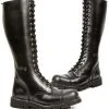 New Rock Boots New Rock Military Laced Boots M.NEWMILI19-S1